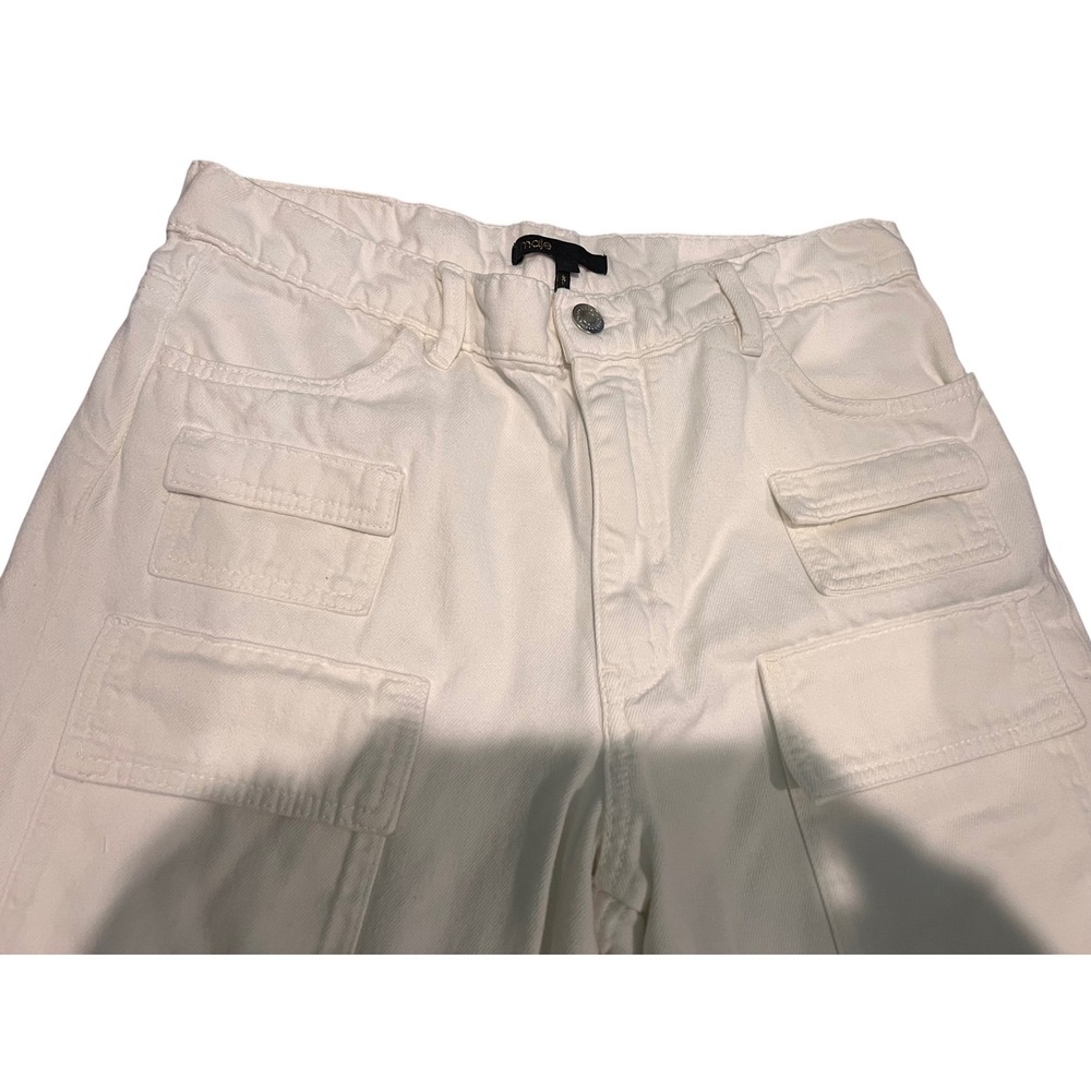 Maje Pocketo Cargo Pants $325 Size 40 Size 8/10 - Picture 6 of 8
